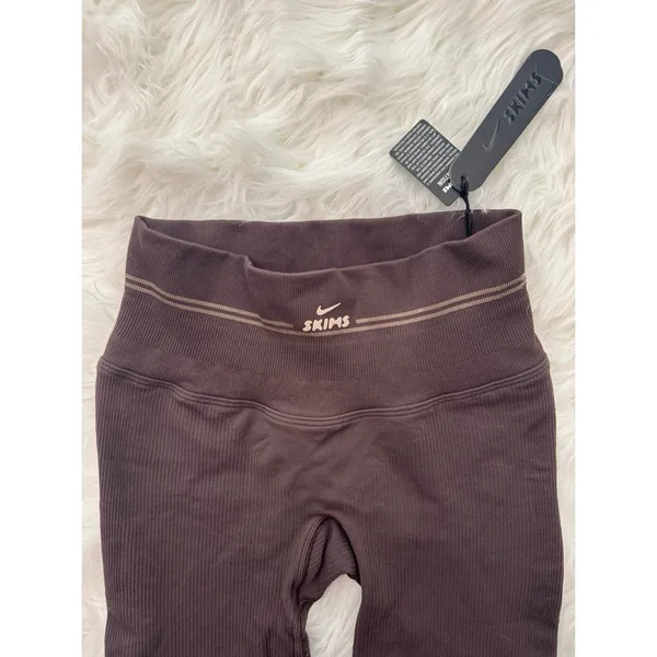 Skims Ribbed Seamless 5” Biker Shorts Phoenix Size XS - Image 3