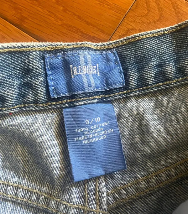 Denim Shorts Size M - Image 3