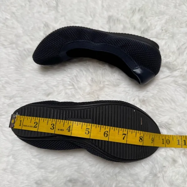 Lands End Navy Blue Ballet Flats Size 7 - Image 9