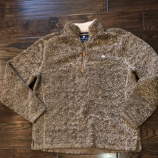 Southern Shirt brown pullover Sherpa size medium - Image 2