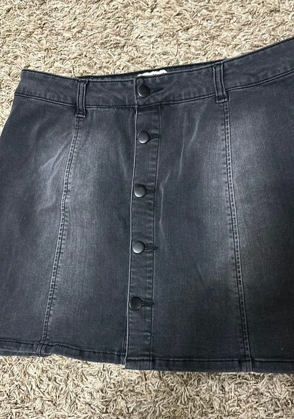 Altar'd State Back To School Jean Skirt - Image 2
