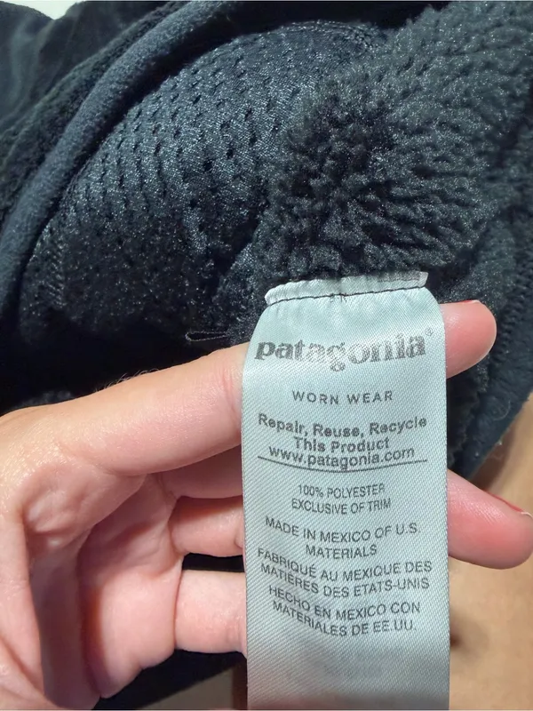 Patagonia Black Fleece retool Snap-T Pullover medium - Image 8