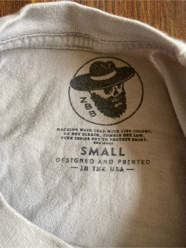 Zac Brown 2023 From The Fire Tour T-Shirt Western Small - Image 3