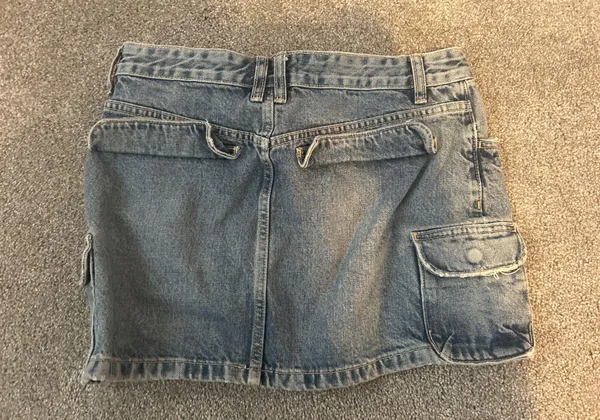 Cargo Jean Skirt ZARA Mini - Image 2