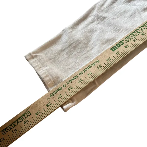 Pilcro & The Letterpress Overalls Women's 25 Off White‎ Denim Anthropologie Farm - Image 9