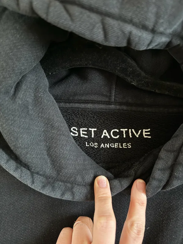 Set Active Heavyweight Hoodie in Onyx (Black) - Image 6