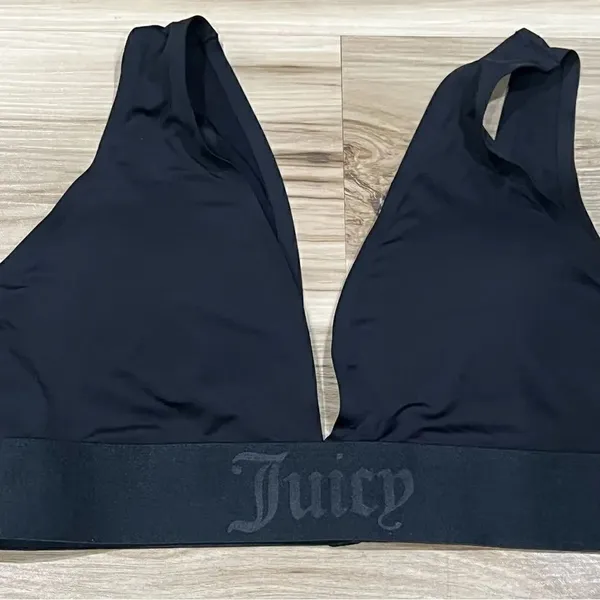Juicy Couture Laser Cut Lounge Bra Women’s Medium - Image 4