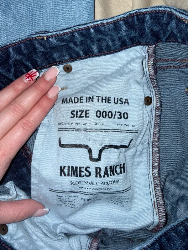 CHLOE KIMES RANCH JEANS  - Image 3