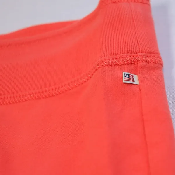 Polo Jeans Co Low Rise Capri Sweatpants Women S Coral Vintage Y2K Lounge Pants - Image 5