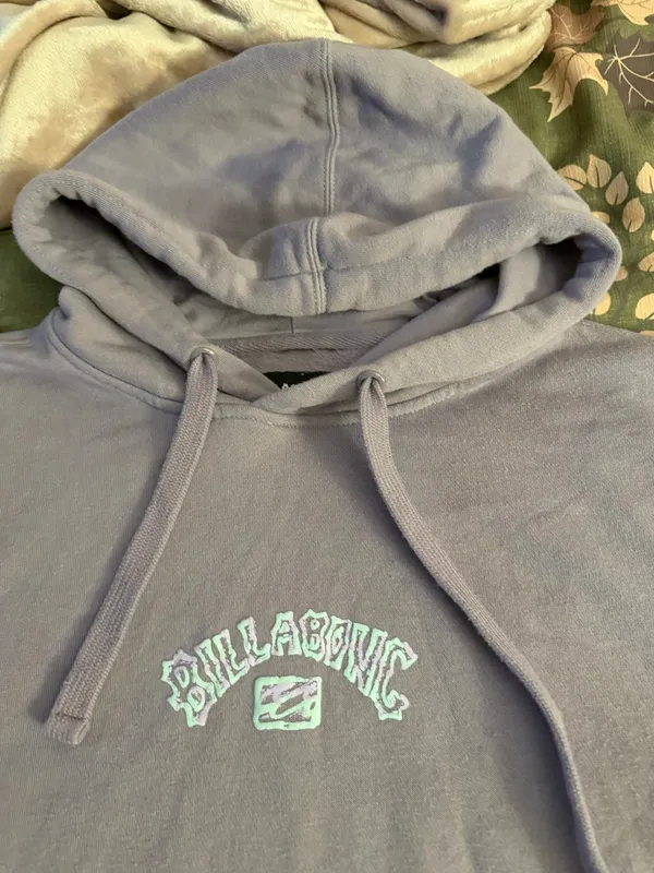 Billabong Men's Hooded Pullover - Dusty Lavender - Image 6