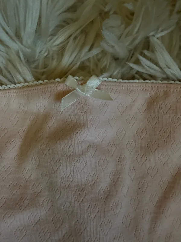 Edikted Strapless Pink Dress Mini - Image 3