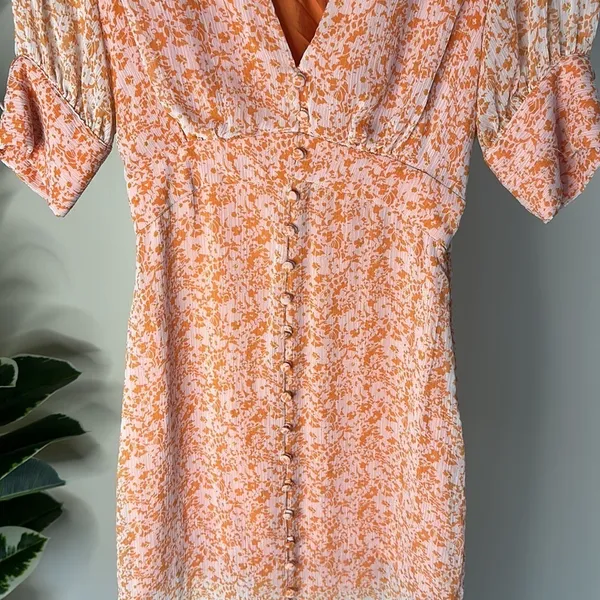 RTR The East Order Peaches Midi Dress size XS - Image 6