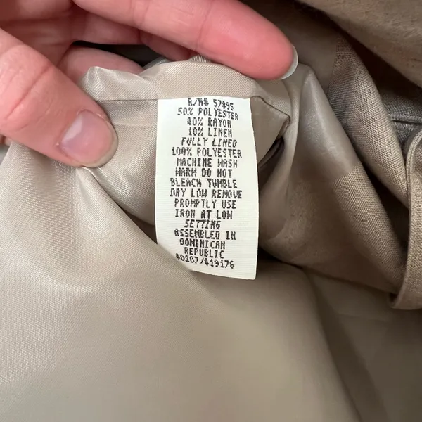 Requirements Vintage Tan Blazer - Image 5