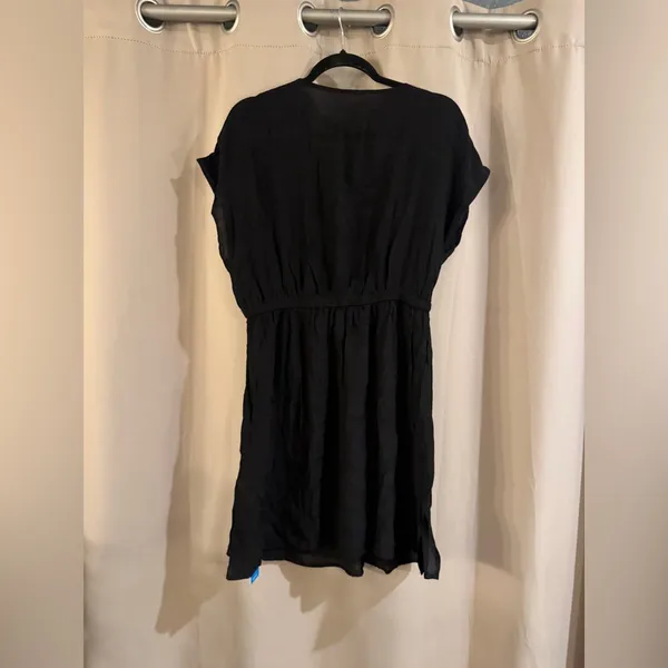 NWT Cupshe Black V-Neck Women's Swimsuit cover up - Image 2