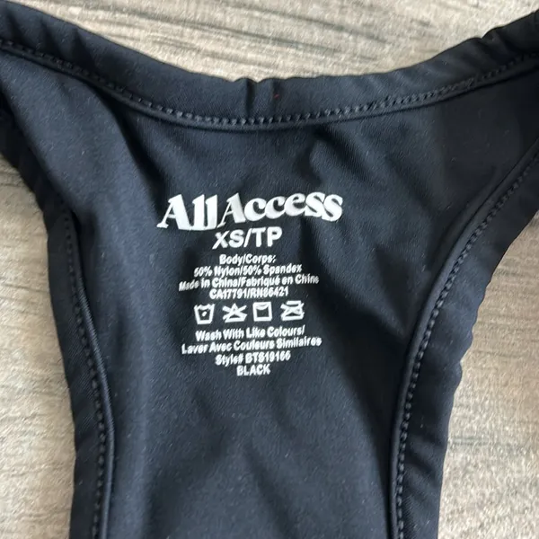 All access black sports bra - Image 2