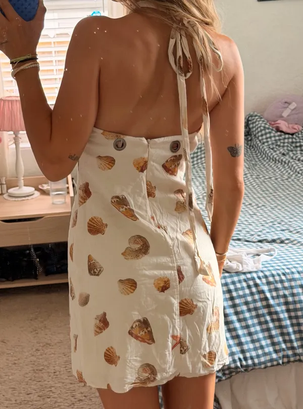 Zara Sea Shell Dress - Image 3
