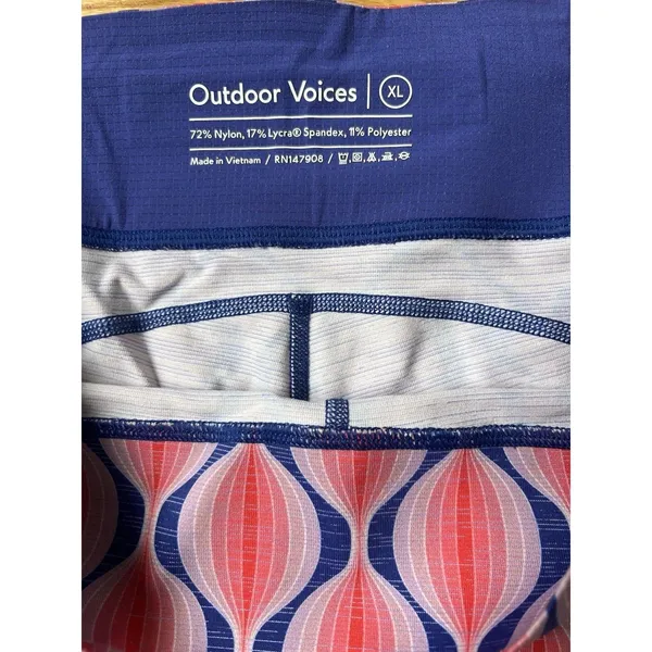 Outdoor Voices Women's Core Short Athletic Biker Shorts Size XL TechSweat - Image 3