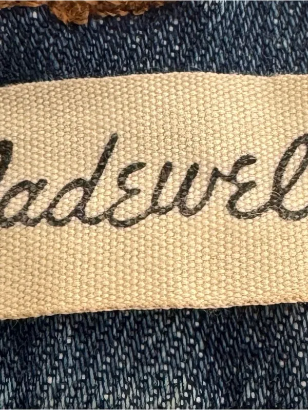 Madewell The Perfect Vintage Crop High-Waist Straight Jeans in Medium Blue, 26 - Image 4