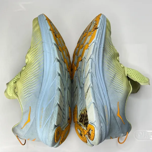 Hoka Rincon 3 Womens 8.5 Running Shoes Lime Green Blue (black spot was silicone) - Image 8