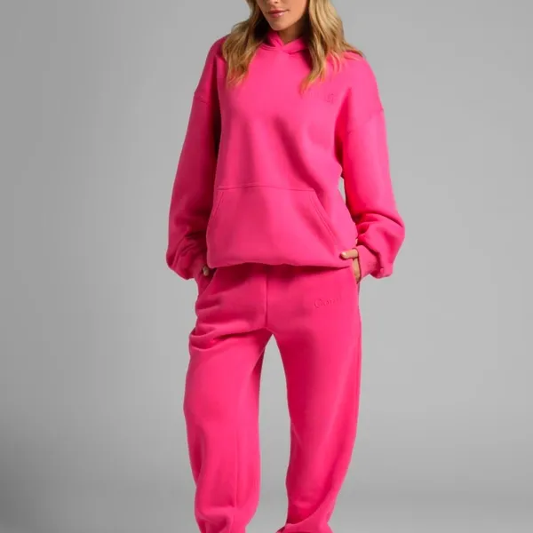 NWT COMFRT MINIMALIST Sweatpants Hot Pink Xl - Image 3