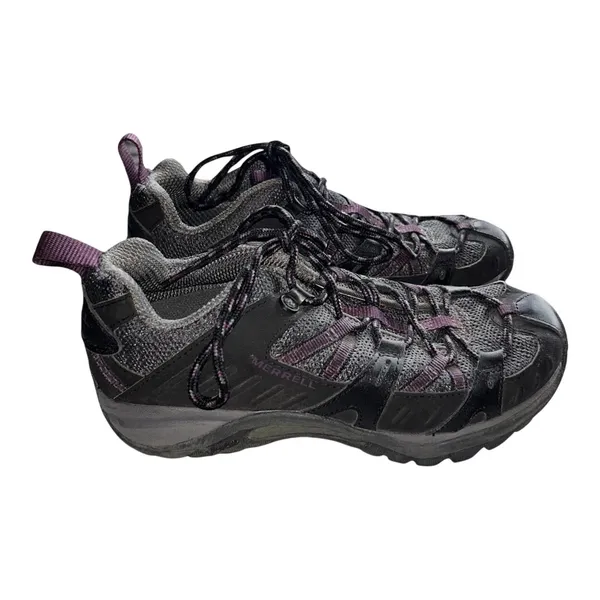 Merrell Siren Sport 2 Womens 5 Hiking Shoes Black Purple Vibram J48592 Gorpcore - Image 6