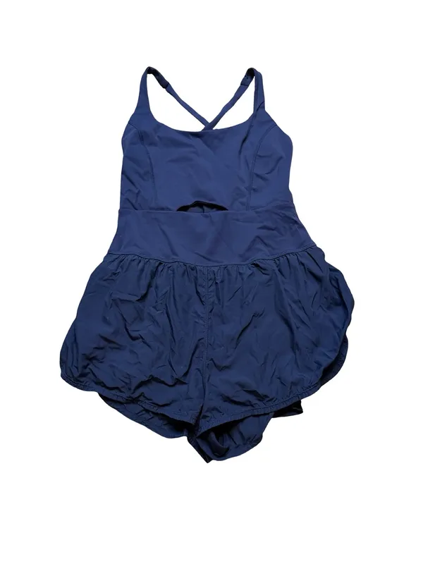 ✨💙 FP Movement righteous Runsie Romper Blue Athletic One‎ Piece Medium 💙✨ - Image 2