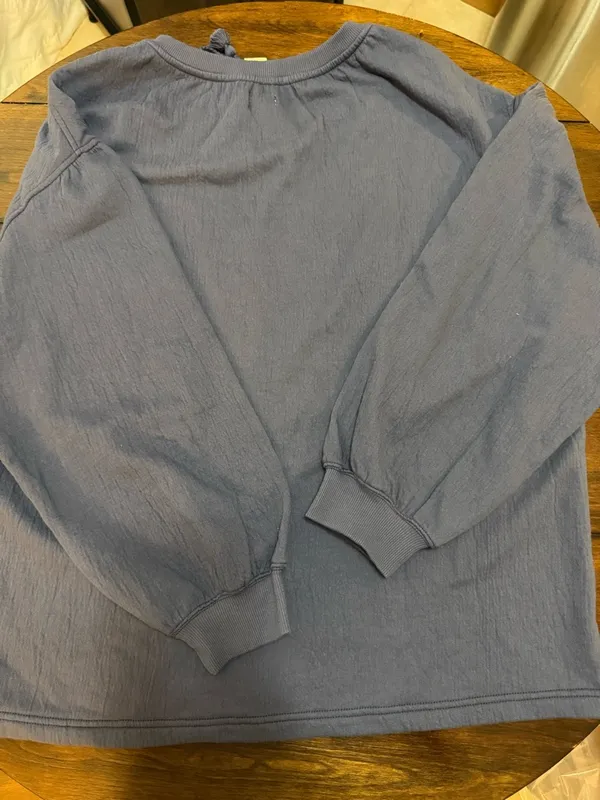NWT aerie Women’s Large Light Blue  Pullover Jacket - Image 3