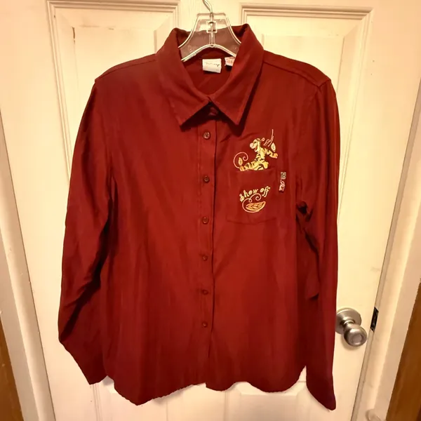 Vintage Disney Tigger Embroidered Shirt - Image 5