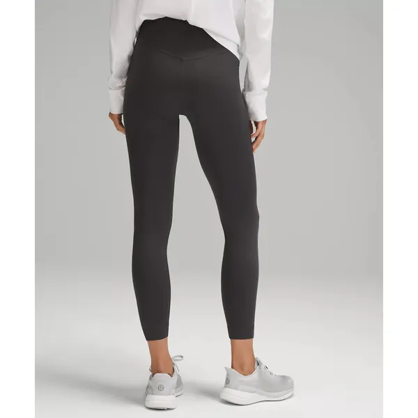 Lululemon Wunder Under SmoothCover High-Rise Tight 25" Size 6 Graphite Grey - Image 3