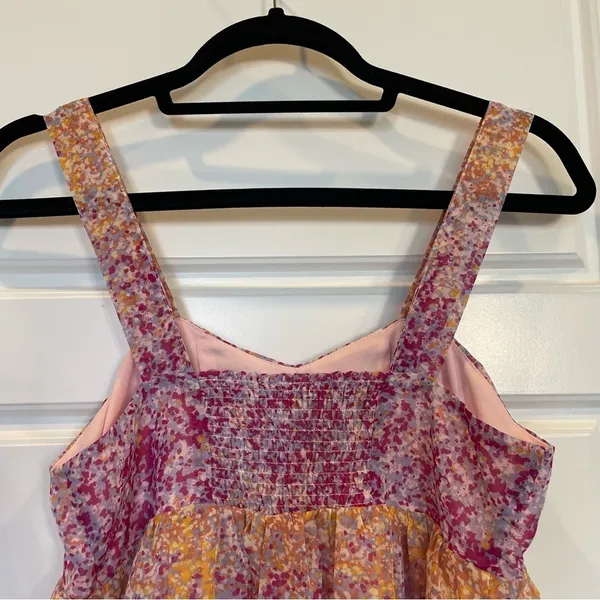 Maternity for Target Pink and Orange Mini Dress - Image 5