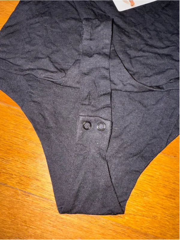 Women's Naked Wardrobe Black Bodysuit Size S - Image 4