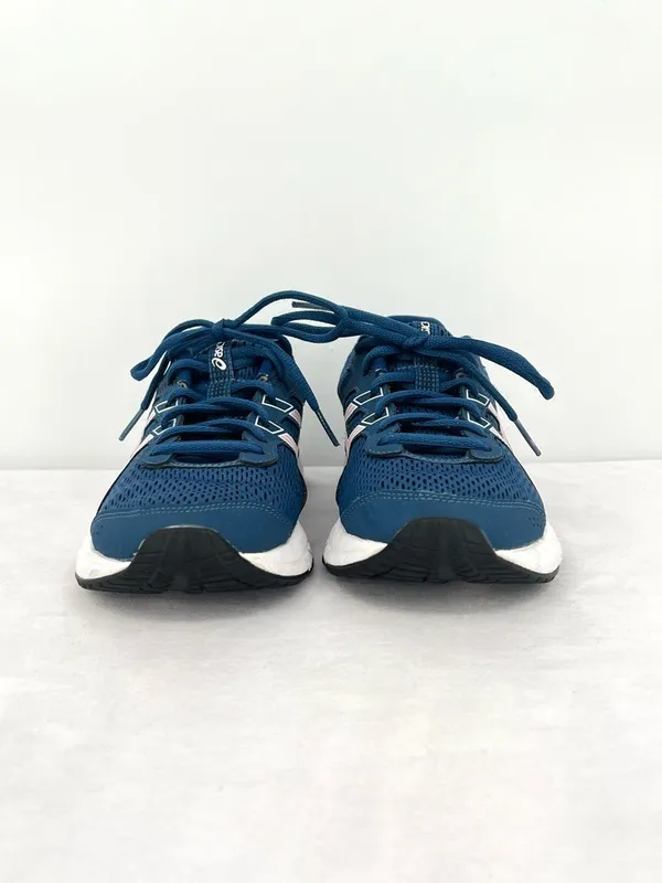 ASICS Gel Contend 6 Navy Maco Blue Pink Accents Mesh Running Shoes Women’s US 7 - Image 2