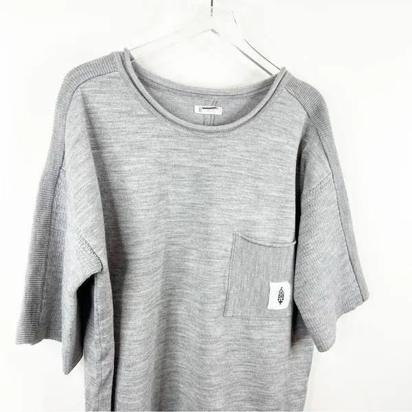 Free People Movement The Recovery Cozy Knit Set Women's XS Gray‎ Luxe Loungewear - Image 5
