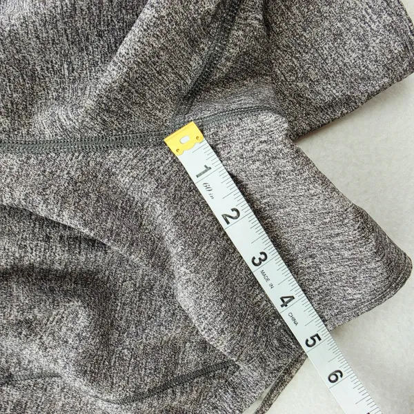 Lululemon Track That Short 5" Heathered Grey W7AUZS Size 4 High Rise Running - Image 12