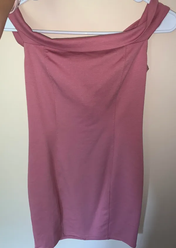 Forever 21 Pink Off The Shoulder Dress - Image 5