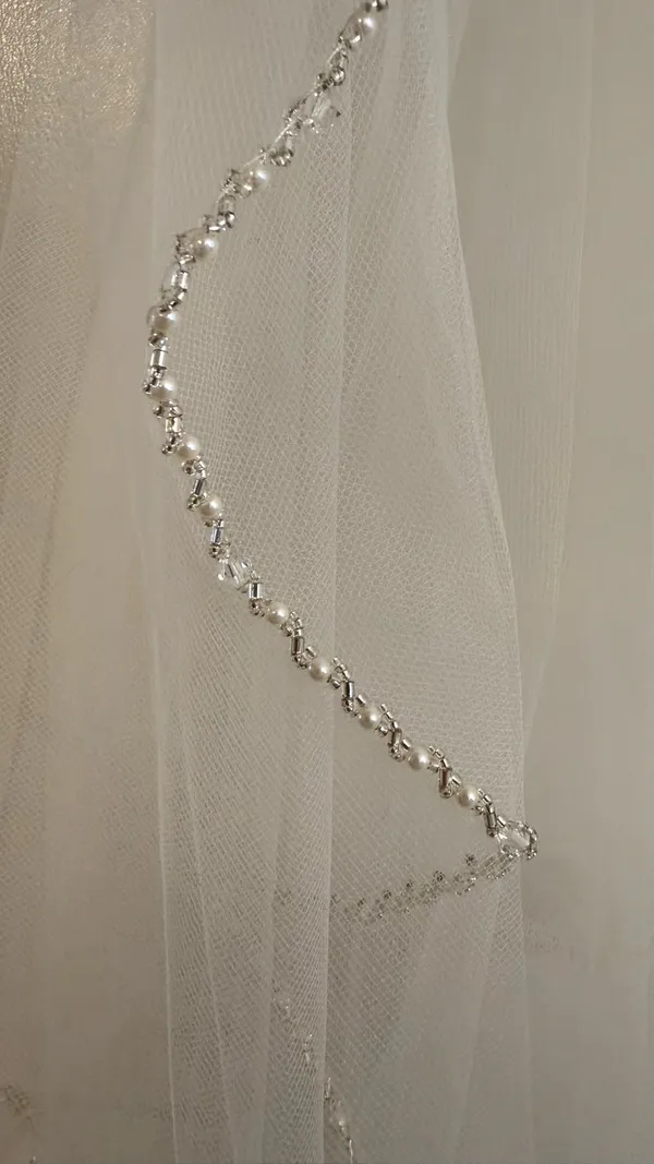 Maritza Bridal Veil Style 400C - Image 4