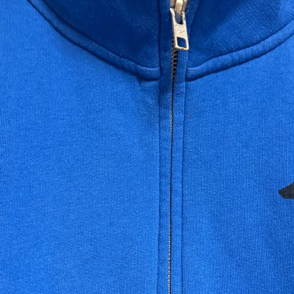 PINK Victoria's Secret Blue Zip-Up Top - Image 4