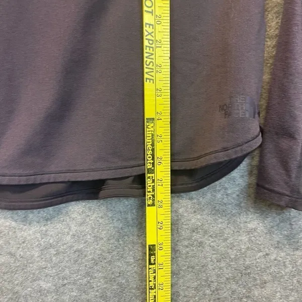 THE NORTH FACE FlashDry Quarter Zip Pullover Women’s Medium‎ Purple Long Sleeve - Image 9