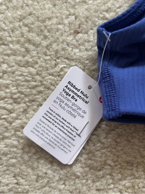 lululemon athletica Asymmetrical Ribbed Bra - Image 2