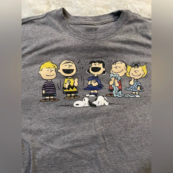 women’s peanuts graphic tshirt - Image 2