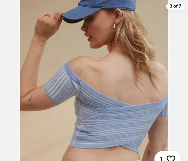 Aerie Reversible Sweater Crop Top - Image 3