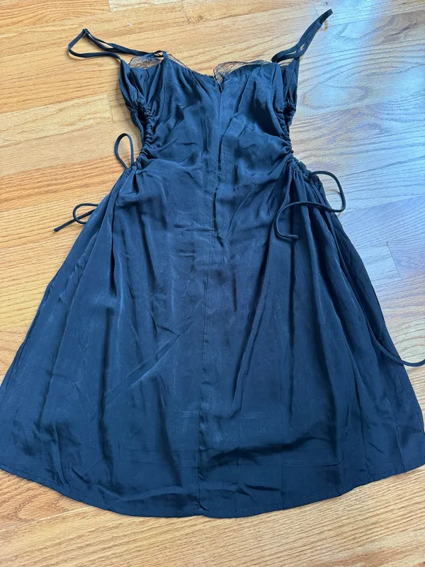 Princess Polly Black Mini Dress - Image 2