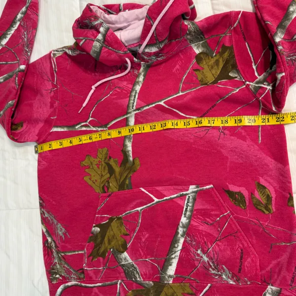 Realtree Pink camo Hoodie pullover sweatshirt - Image 4