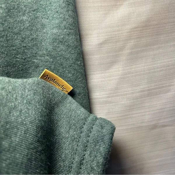 Avalanche green, 1/4 Zip Pullover Jacket, womens, large. - Image 8