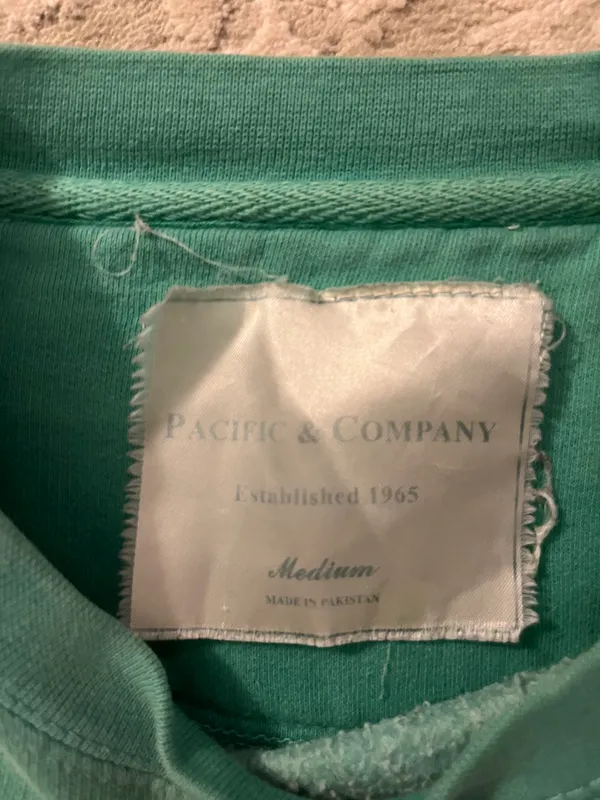 teal pacific co sweatshirt - Image 2