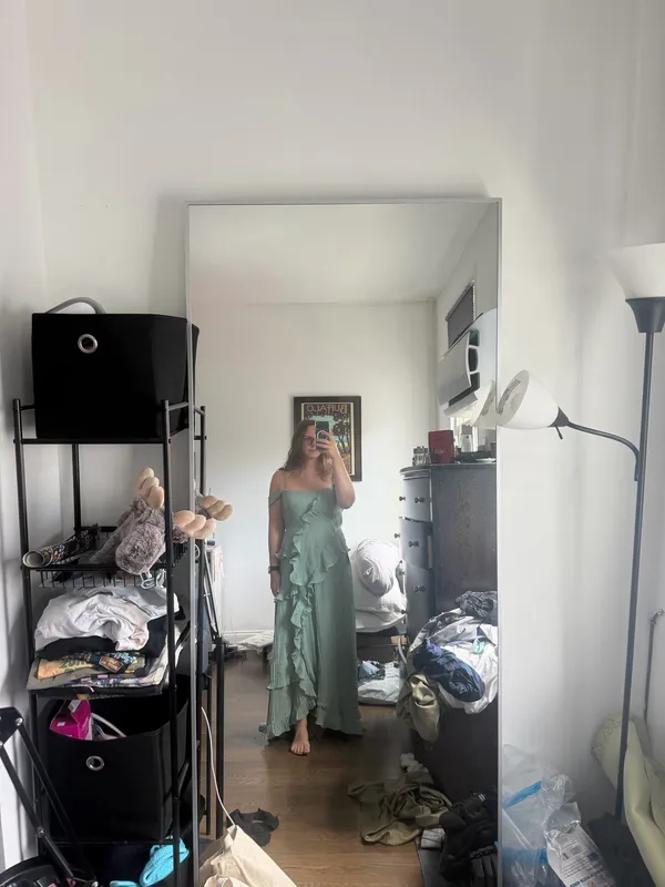 Azazie emmylou wedding guest dress - Image 3