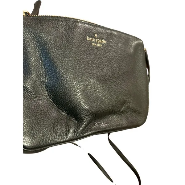 Kate Spade Black‎ Pebbled Leather Leila Crossbody Bundle - Image 13