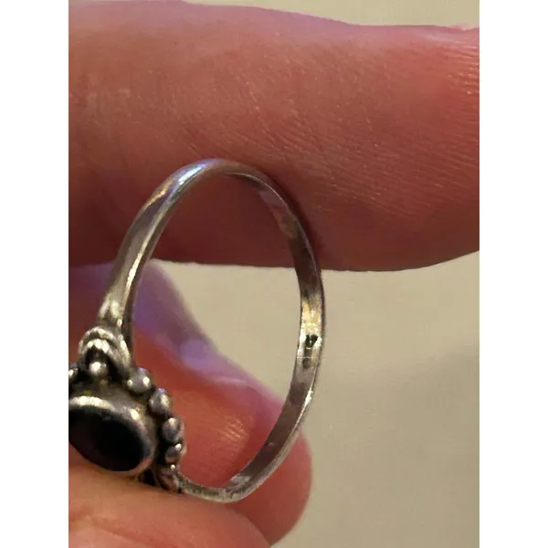 Ring band 925 sterling silver unique rare size 6 - Image 3