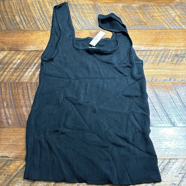 Madewell rib squareneck sweater tank - Image 6