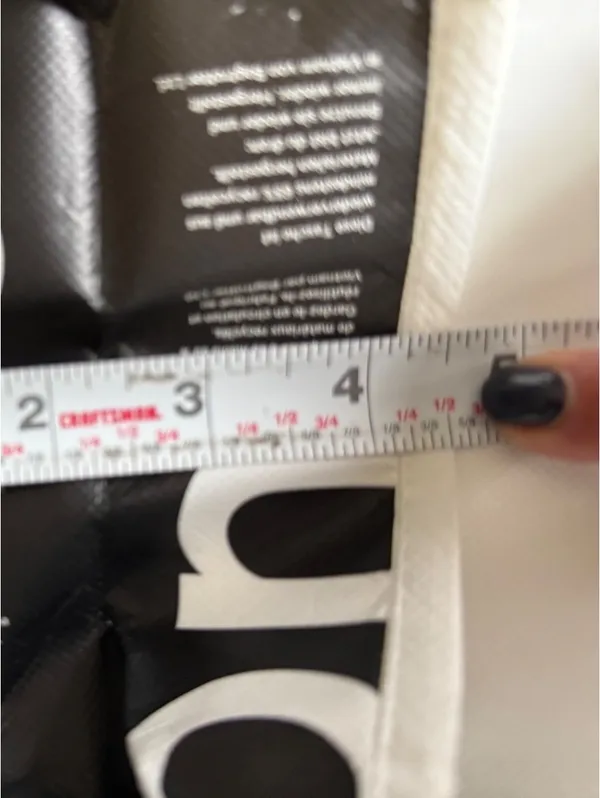 Lululemon White Tote Bag with Logo - Image 6